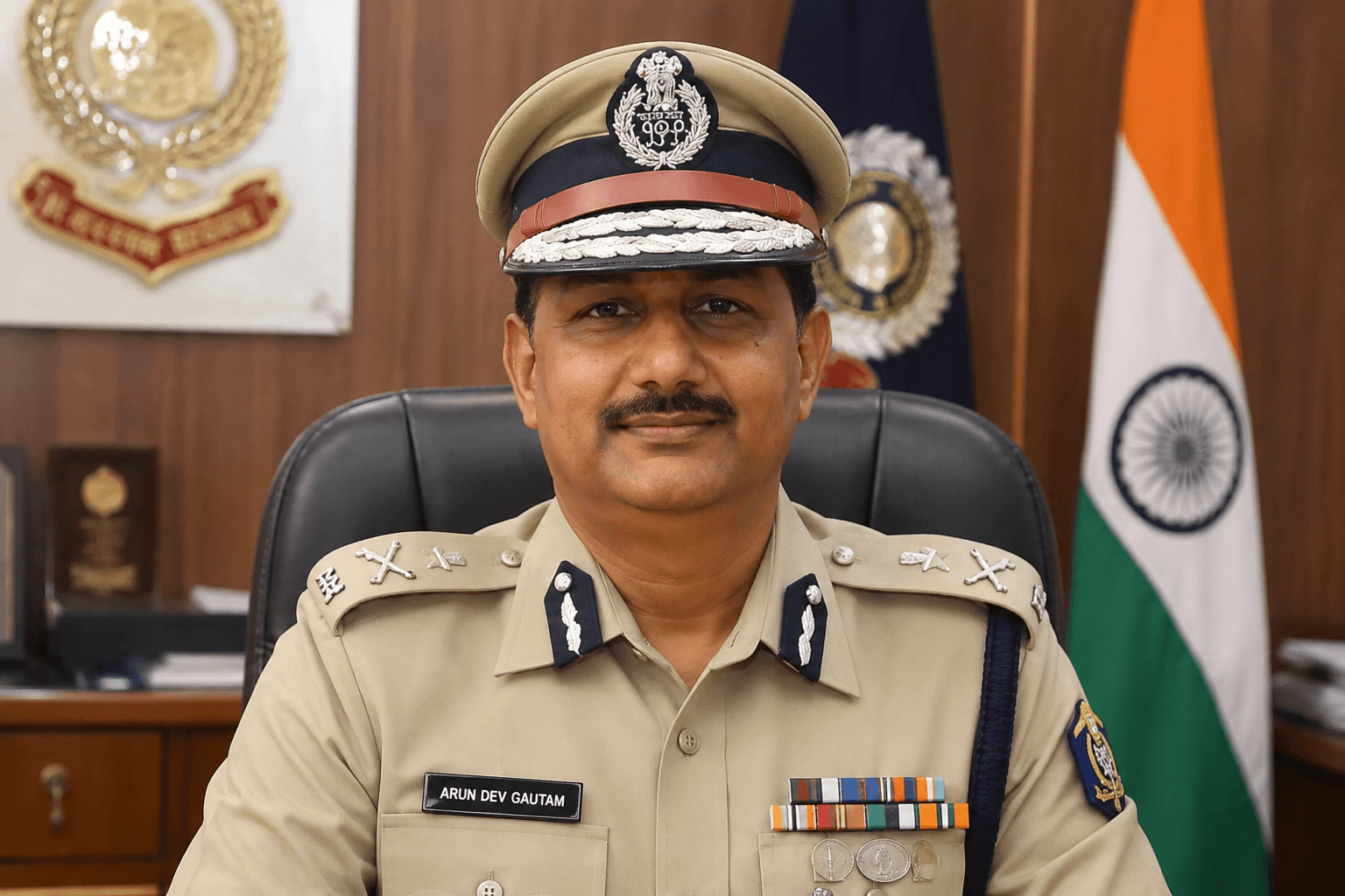 छत्तीसगढ़ को मिला नया पूर्णकालिक DGP: 1992 बैच के IPS अरुण देव गौतम को सौंपी गई कमान