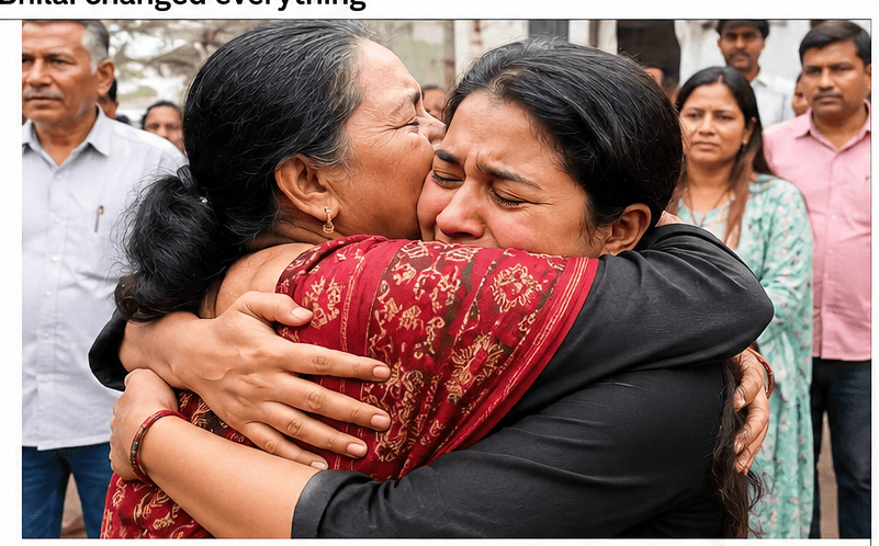 11 महीने बाद लापता मां से मिली बेटी, फूट-फूटकर रोई