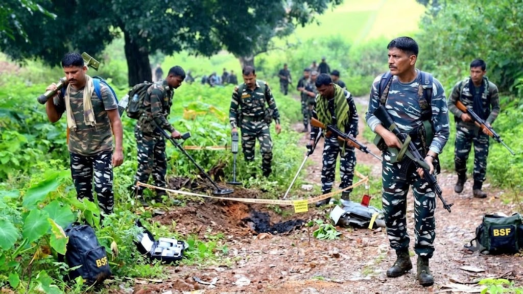 कांकेर में नक्सल IED विस्फोट: बीएसएफ का एक जवान शहीद, इलाके में बढ़ी सुरक्षा चौकसी