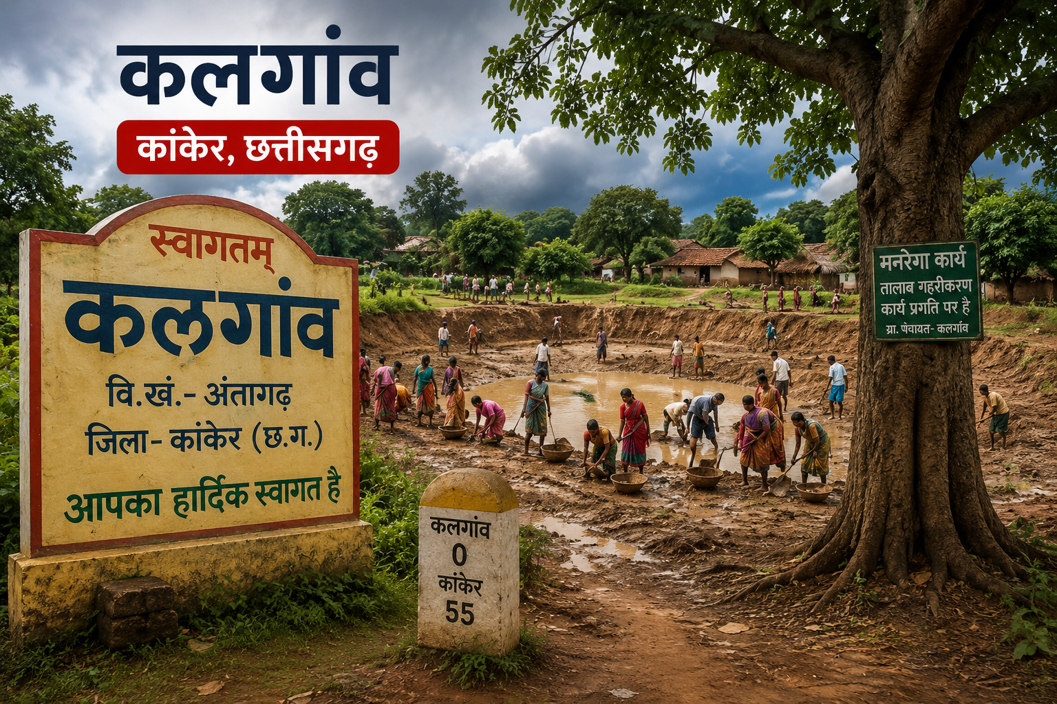 कांकेर में वज्रपात का तांडव, डिप्टी सरपंच समेत 3 की दर्दनाक मौत