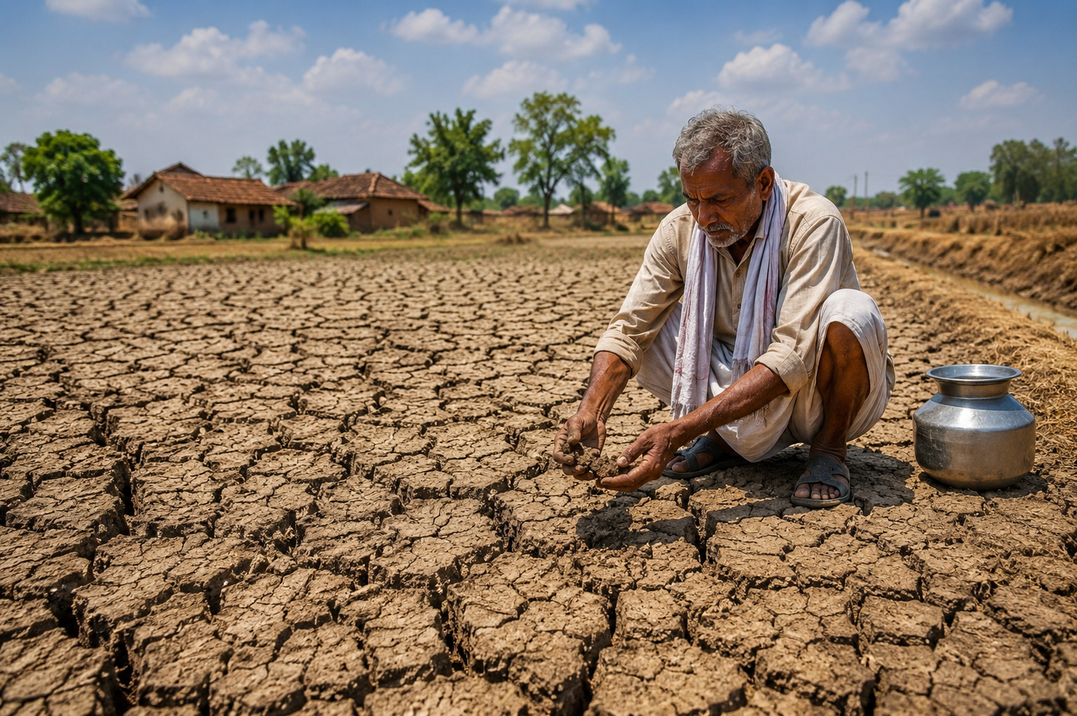 छत्तीसगढ़ पर मौसम की मार: मानसून लेट, खेती पर संकट के बादल